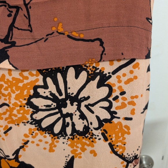 ICHI FLORAL DRESS ( LOOSE FIT) DRESS SIZE SMALL - Picture 4 of 6